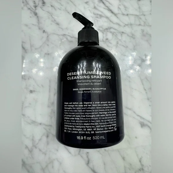 NIB TwentyNine Palms Desert Tumbleweed Shampoo 16.9 FL OZ/500ML